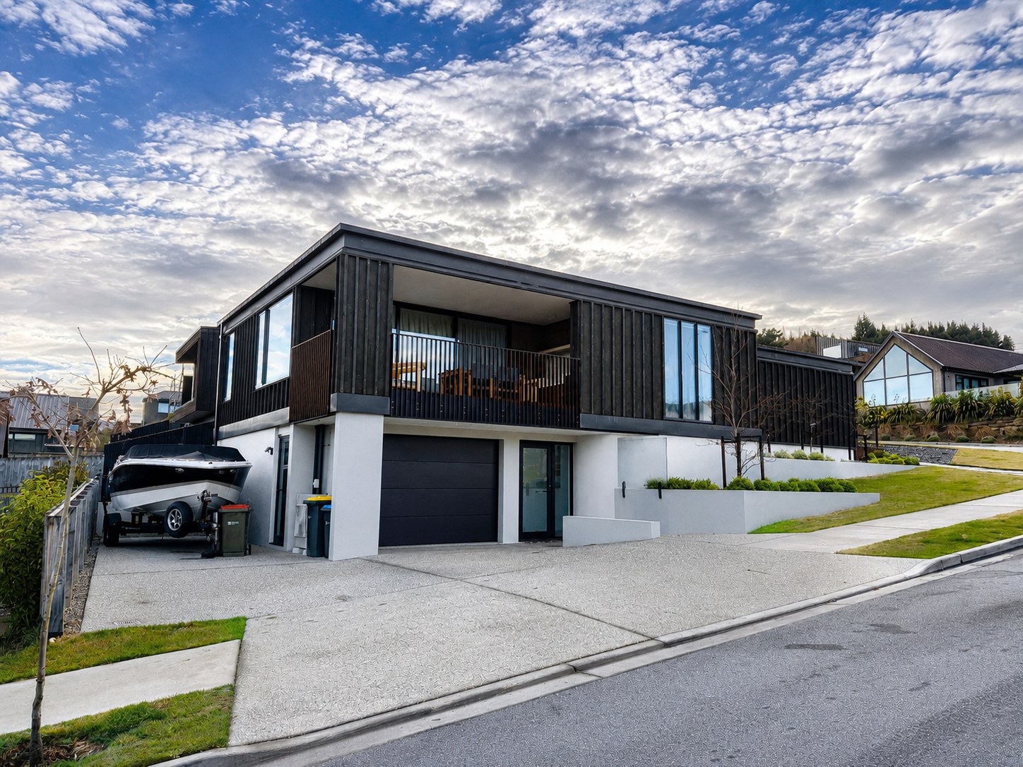 Modern cedar and exterior cladding home project